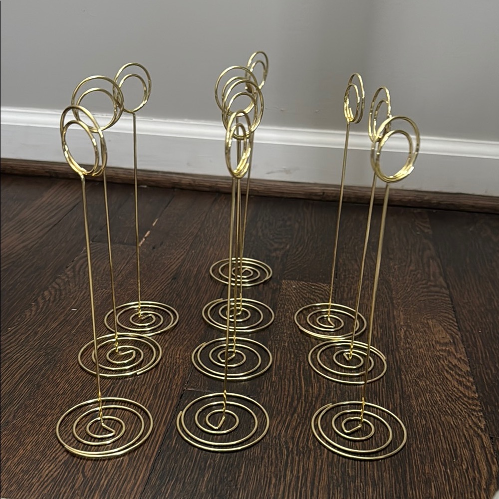 WEDDING / EVENT BUNDLE: gold placeholders (10), table numbers (25+1), napkins - Picture 8 of 8